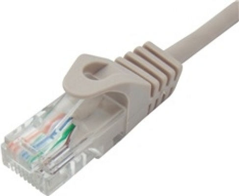 U/UTP Cat.5e (Gigabit) Καλώδιο Δικτύου Ethernet 0.5m Γκρι 10τμχ