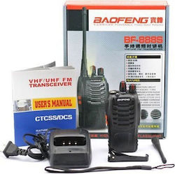 Baofeng Bf-888s Ασύρματος Πομποδέκτης UHF/VHF 5W Σετ 2τμχ