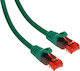 Maclean Energy U/UTP Cat.6 (Gigabit) Καλώδιο Δικτύου Ethernet 2m Πράσινο