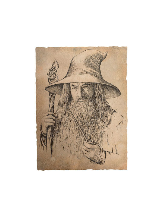 Weta Workshop Афиш The Lord Of The Rings - Portrait Of Gandalf The Grey 21x28см