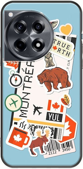 Ticket Задна корица Силикон Многоцветен (OnePlus 12)