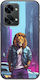 Street Animals Lion Back Cover Σιλικόνης Πολύχρωμο (OnePlus Nord 2T)