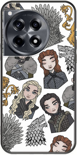 Game Thrones Back Cover Σιλικόνης Πολύχρωμο (OnePlus 12)