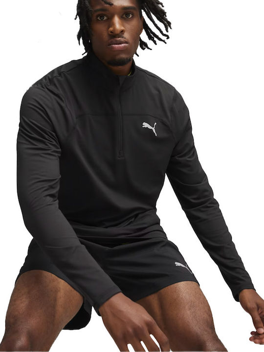 PUMA Cloudspun Μπλούζα Μαύρη