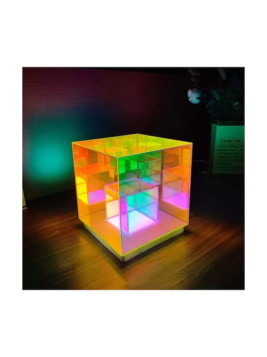 Andowl Decorative Lamp 3D Illusion Multicolour