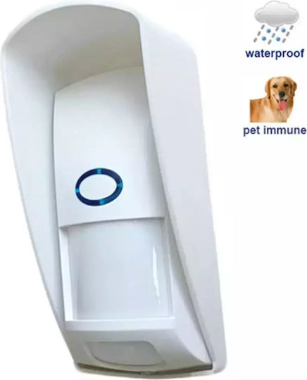 PGST PET Ασύρματος Αισθητήρας Κίνησης Υπερύθρων Εμβέλειας 12m