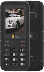 AGM M9 Dual SIM Durable Mobile Phone with Big Buttons (Greek) Black