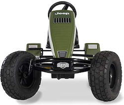 Kids Foot-to-Floor Go Kart One-Seater with Pedal Green