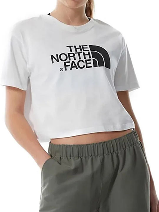The North Face Γυναικείο Crop T-shirt Άσπρο