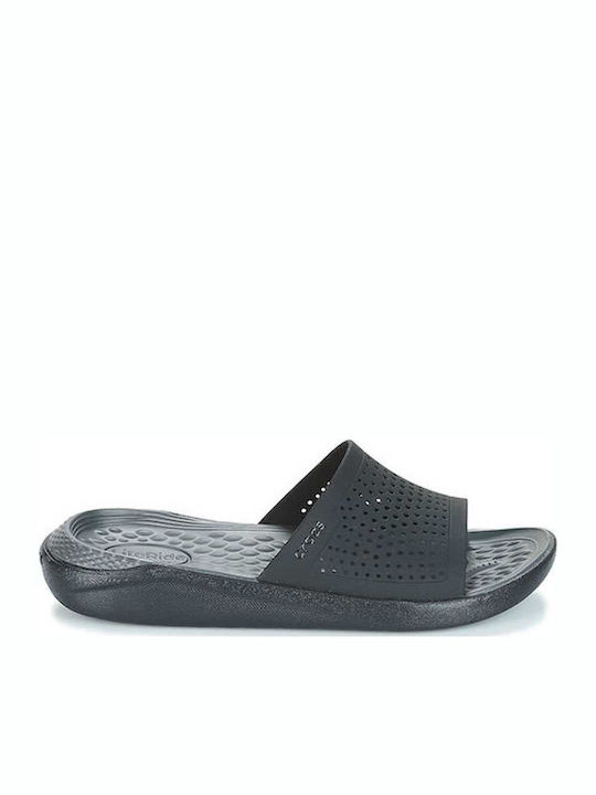 Crocs Literide Ανδρικά Slides Μαύρα 205183-ODD