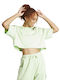 Damen Sportlich T-Shirt Green