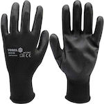 Vorel Gloves for Work Gray Polyurethane 1pcs