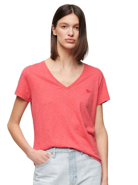 Superdry Women's T-shirt Red