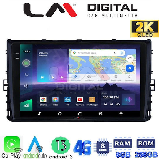 LM Digital Auto-Audiosystem für Volkswagen T-Roc / T-Kreuz 2017> (Bluetooth/USB/WiFi/GPS/Apple-Carplay/Android-Auto)