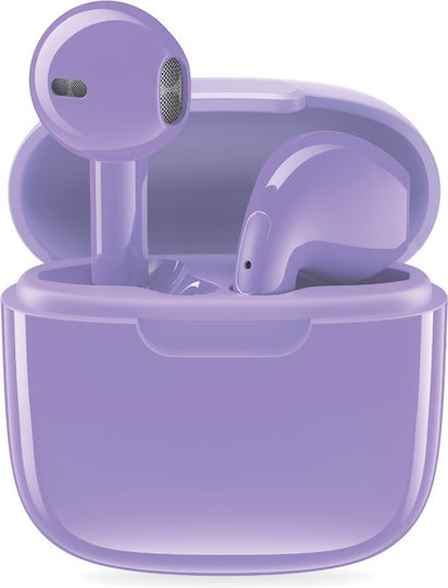ATC ATC-25 In-ear Bluetooth Handsfree Earphones with Charging Case Purple