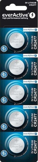 EverActive Батерии Литий За часовници CR2477 3V 5бр
