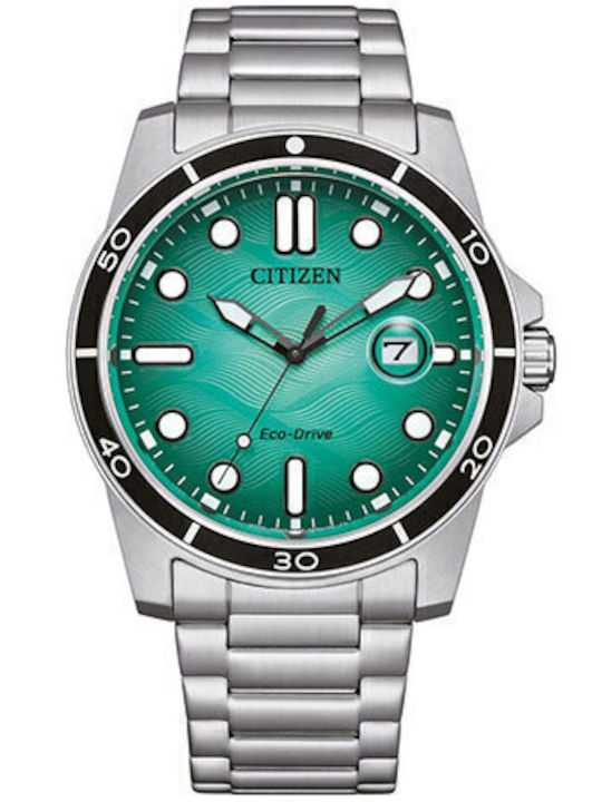 Citizen Ανδρικό Ρολόι 41.5mm Μπαταρίας με Γκρι ...