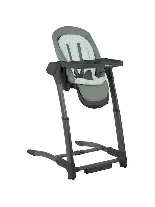 Kikka Boo Prima Baby Hochstuhl 3 in 1 mit Höhenverstellbar Mint