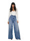 Only Women's Jean Trousers Medium Blue