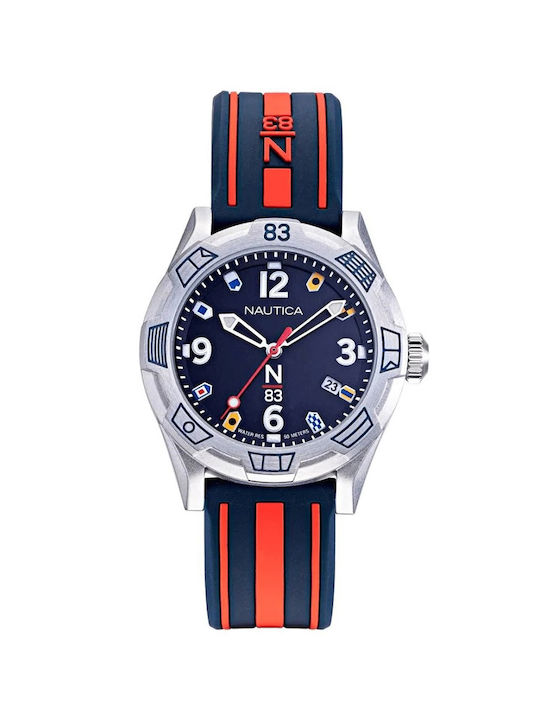 Nautica N83 Watch Battery with Rubber Strap