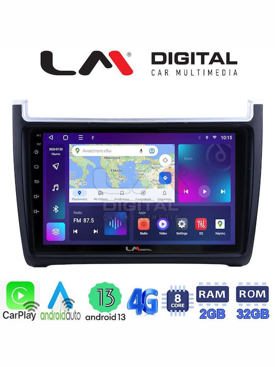 LM Digital Автомобилна Аудио Система (Блутут/USB/WiFi/GPS/Apple-Carplay/Android-Auto)