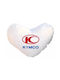 Takeposition Μαξιλάρι Καναπέ I Love Kymco Λευκό 40x40εκ.