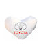 Takeposition Μαξιλάρι Καναπέ I Love Toyota Λευκό 40x40εκ.