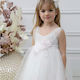 Mi Chiamo White Baptism Dress made of Tulle
