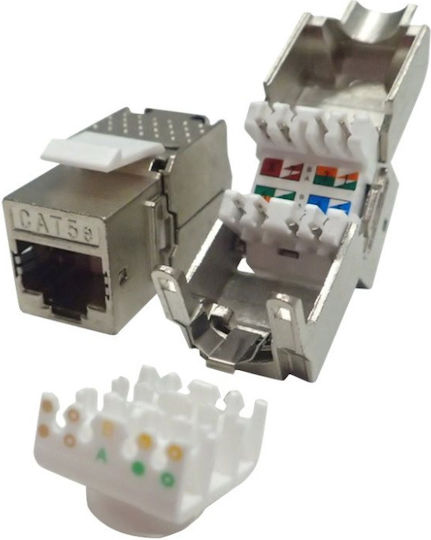 Netrack Keystone Jack Module RJ45 cat. 5e FTP 1τμχ 105-31