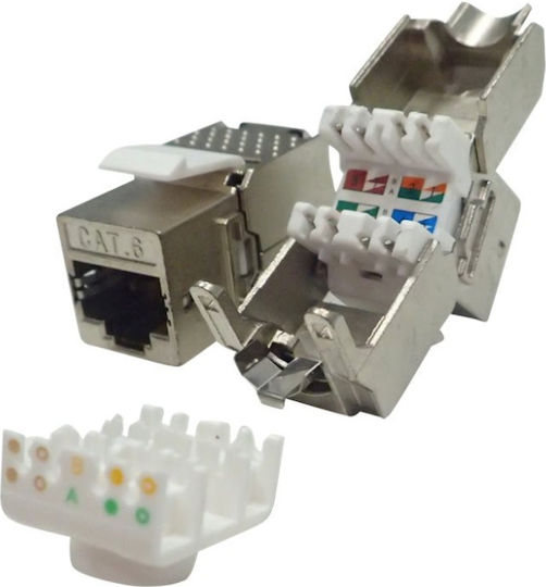 Netrack Keystone модул Keystone Jack RJ45 cat. 6 FTP 1бр (105-32)
