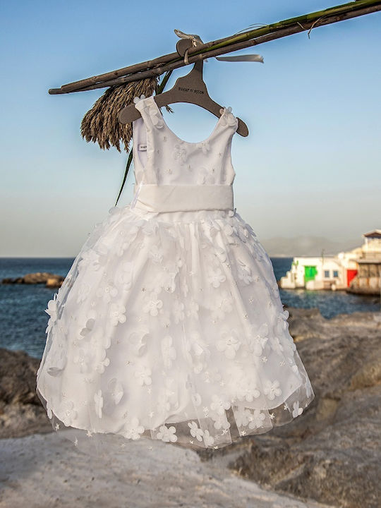 Sugar N Spice Weiß Taufkleid