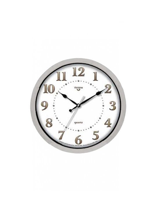 Virtime Wall Clock Gray