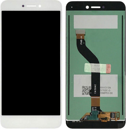 Екран Lcd със Сензорен Механизъм за Huawei P8 Lite 2017, P9 Lite 2017, Honor 8 Lite (Бял)