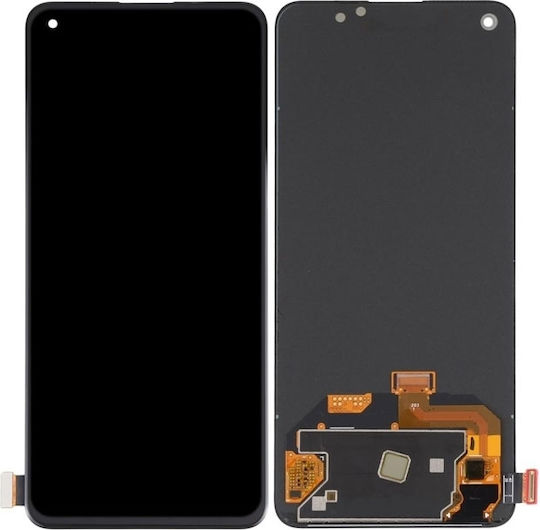 Ersatzbildschirm für Mobiltelefone mit Touch-Mechanismus für Realme GT 5G Schwarz