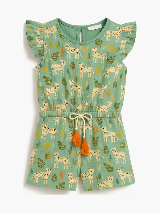 Funky Kids' Fabric Jumpsuit Shorts/Bermudas peppermint cream