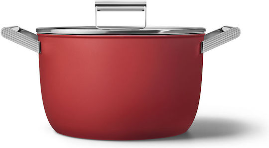 Smeg Βαθιά Κατσαρόλα από Αλουμίνιο 7.7lt / 26cm