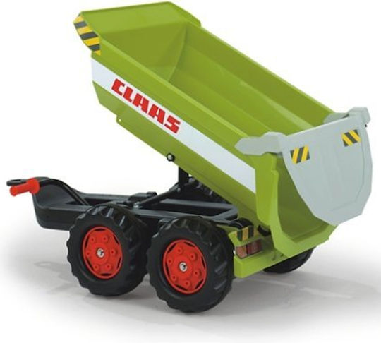 Παιδική Καρότσα Tipper Trailer Claas Κίτρινη για 3+ Ετών