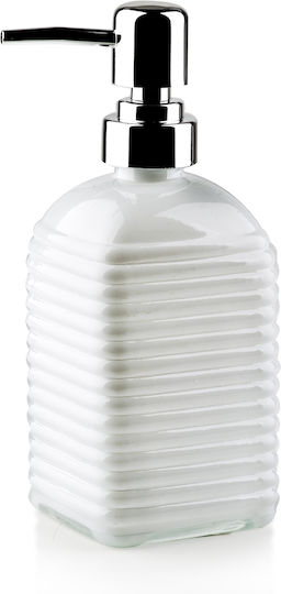 Bathlab Spender Keramik Weiß 450ml