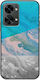 Water Marble Back Cover Silicone Multicolour (OnePlus Nord 2T)