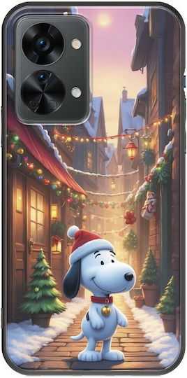 Snoopy Back Cover Silicone Multicolour (OnePlus Nord 2T)