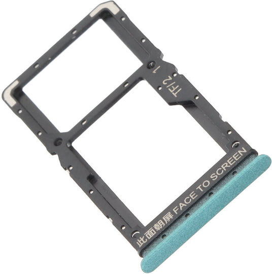 SIM Card Tray Green for Redmi Note 12 5G