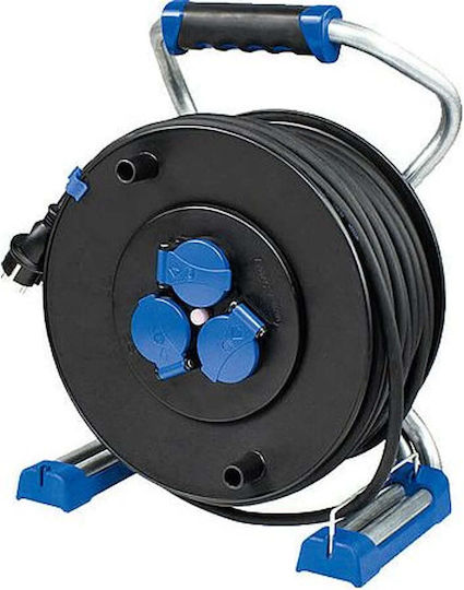 AS Schwabe Extension Reel Cord 25m Black