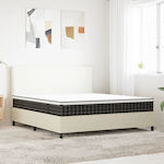 vidaXL King Size Orthopedic Mattress 180x200x23cm with Springs