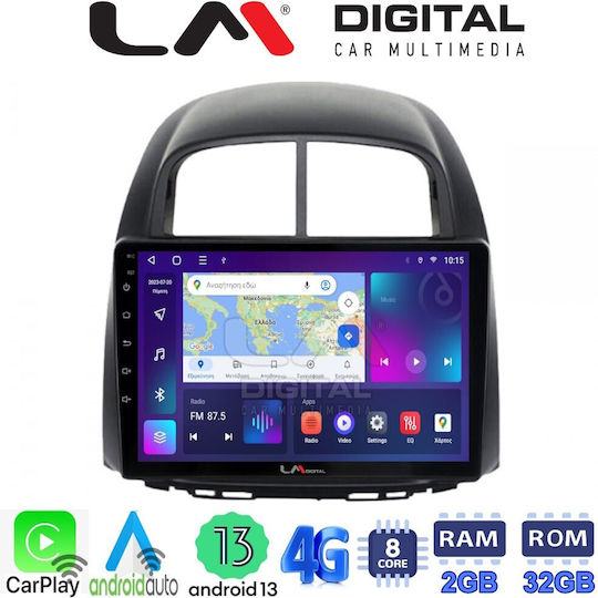 LM Digital Auto-Audiosystem für Daihatsu Sirion Subaru Nur 2006-2012 (Bluetooth/USB/WiFi/GPS/Apple-Carplay/Android-Auto)