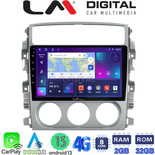 LM Digital Ηχοσύστημα Αυτοκινήτου για Suzuki Liana 2001>2008 (Bluetooth/USB/WiFi/GPS/Apple-Carplay/Android-Auto)