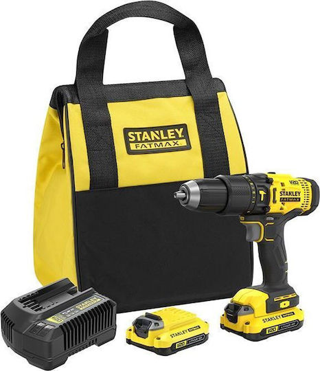 Stanley SFMCD711C2S Δραπανοκατσάβιδο Μπαταρίας 18V 2x1.5Ah