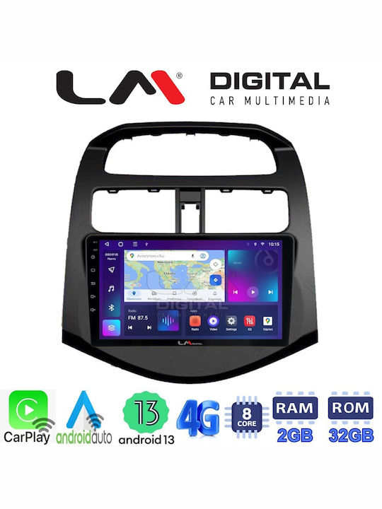 LM Digital Автомобилна Аудио Система (Блутут/USB/WiFi/GPS/Apple-Carplay/Android-Auto)