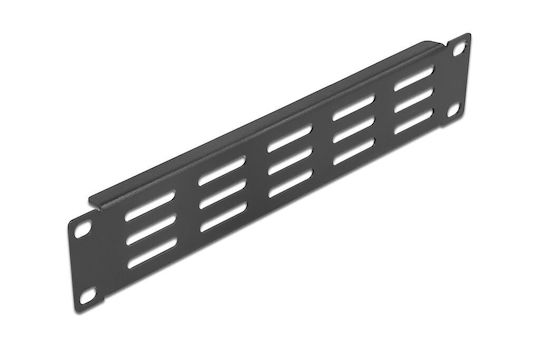 DeLock Patch Panel για Rack 1U 10" Μαύρο