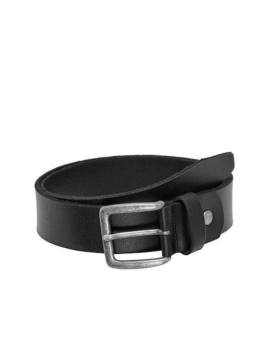 Only & Sons Men's Leather Belt Black