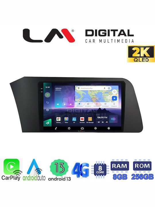 LM Digital Автомобилна Аудио Система (Блутут/USB/WiFi/GPS/Apple-Carplay/Android-Auto)